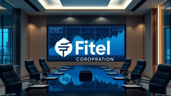 Fitel Corporation's strategic move into cryptocurrency, symbolizing a major PUMP token investment by a Nasdaq-listed company.