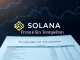 Visualizing the crucial DTCC listing for Franklin Templeton's potential spot Solana ETF, signifying a key step in crypto adoption.