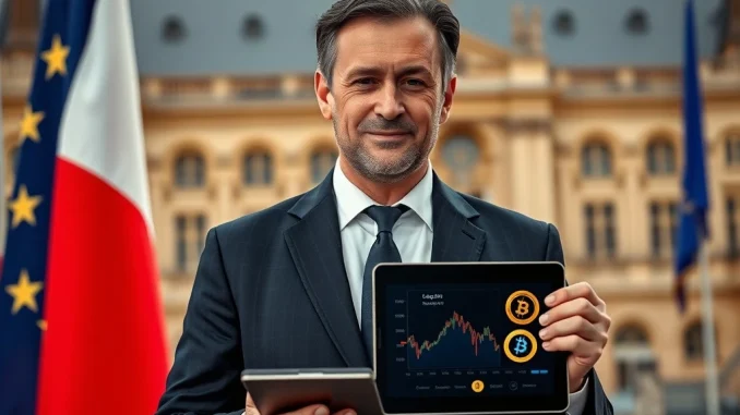 Éric Ciotti proposes a new French crypto policy, advocating for stablecoins and a digital euro ban, aiming for financial innovation.