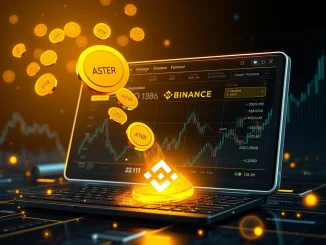 Visualizing Galaxy Digital's ASTER deposits to Binance, showing significant crypto transfers impacting digital asset management.