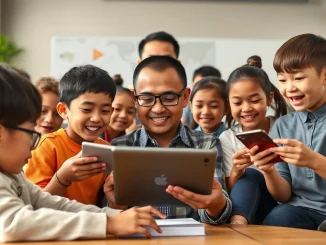 Giggle Academy students benefiting from Changpeng Zhao's education project, funded by significant crypto donations.