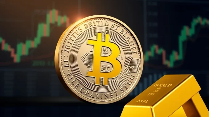 Hamak Strategy's strategic £35M capital raise for Bitcoin and gold investments, symbolizing institutional adoption of digital assets.