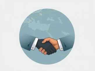 An image symbolizing crucial Hamas negotiations for Israeli hostages, depicting diplomatic efforts and their impact on global stability.