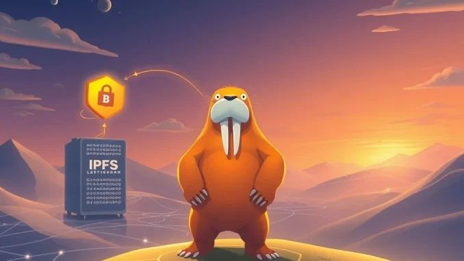 Humanity Protocol's migration to Walrus blockchain for enhanced on-chain identity management.