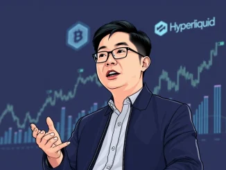 Changpeng Zhao clarifying Hyperliquid investment status by Yi He Labs, emphasizing transparency in crypto funding.