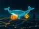 Visualizing a Hyperliquid whale's massive $326M USDC deposit to Binance, signaling potential insider trading crypto concerns.
