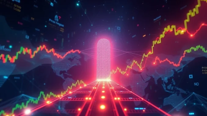 Injective pre-IPO futures market platform bridging traditional finance with blockchain, symbolizing new access to private equity.