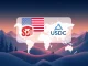 Kalshi platform displaying SUI and USDC logos, symbolizing new crypto deposit options for US users, expanding prediction market access.
