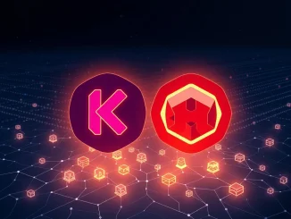 Visualizing the **Kalshi RedStone partnership** facilitating **decentralized prediction market** expansion across numerous blockchain networks.