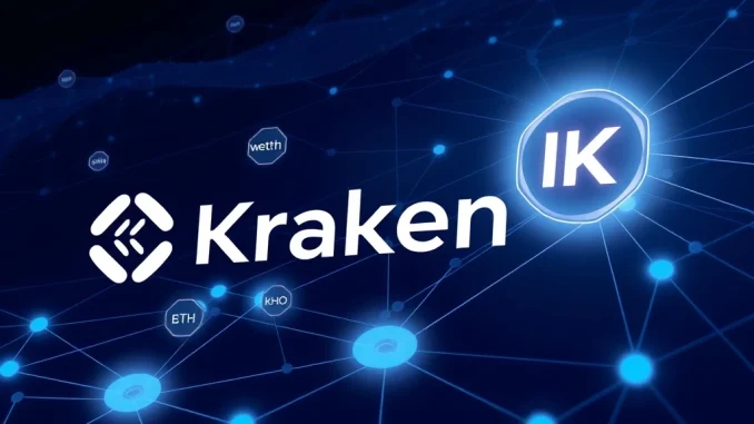 Kraken INK Unveils Transformative Tydro Lending Protocol on Layer 2 Kraken INK's Tydro lending protocol logo amidst a decentralized finance network, symbolizing secure crypto lending.