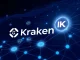 Kraken INK's Tydro lending protocol logo amidst a decentralized finance network, symbolizing secure crypto lending.
