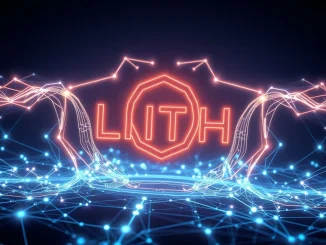 A digital graphic symbolizing the upcoming **Litos TGE** and the launch of the LITH token, signifying new liquidity solutions on the Plasma network.