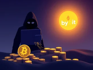 Visualizing a significant Bitcoin transfer to Bybit, representing the movement of 2,882 BTC.