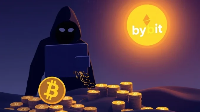 Visualizing a significant Bitcoin transfer to Bybit, representing the movement of 2,882 BTC.