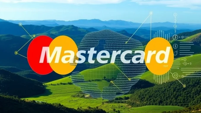 Visualizing the Mastercard Zero Hash acquisition, symbolizing the integration of traditional finance with the digital asset ecosystem.