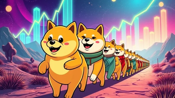 A chart illustrating the explosive growth of meme coins, highlighting their impact as a core crypto market sector, as validated by a Galaxy Digital report.