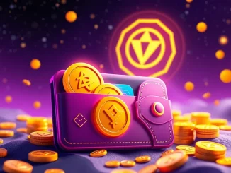 A vibrant visual representing the MetaMask rewards program, with digital tokens and a crypto wallet icon, symbolizing the $30M initiative.