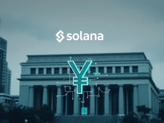 A visual representation of Mobcast Holdings' bold move, integrating Solana into its treasury, symbolizing Japanese crypto adoption and financial innovation.