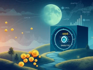 Depicts Multicoin Capital's strategic $51.3 million AAVE purchase, highlighting a significant investment in decentralized finance.