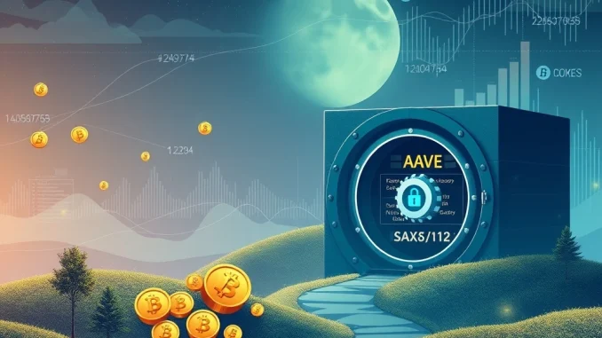 Depicts Multicoin Capital's strategic $51.3 million AAVE purchase, highlighting a significant investment in decentralized finance.