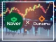 Visualizing the potential Naver Dunamu merger and strategic crypto discussions between the two tech giants.