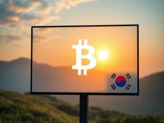 A hand placing a Bitcoin coin onto a stack of traditional currency, symbolizing Nexus's **Bitcoin investment** and corporate treasury strategy.