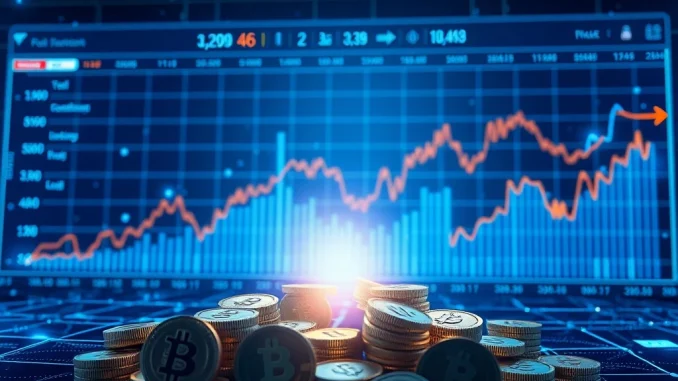 Digital interface representing Nubila's prediction market, showcasing the $8M seed funding advancing the Frontier oracle development.