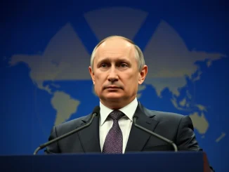 President Putin delivers a serious statement regarding potential **nuclear tests**, highlighting escalating global security concerns.