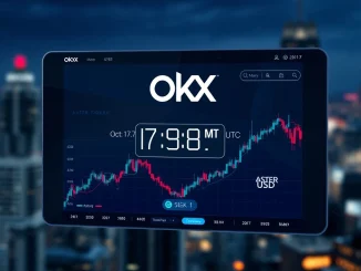 Digital interface showcasing the upcoming OKX ASTER listing for the ASTER/USD spot trading pair, indicating new trading opportunities.