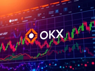 OKX platform displaying COAI perpetual futures trading interface, symbolizing new AI crypto investment opportunities.