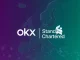 OKX Standard Chartered partnership logos symbolize enhanced crypto custody and trading solutions for European institutional investors.