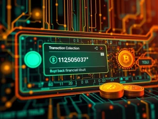 Digital representation of OpenLedger's strategic token buyback, enhancing the OPEN token supply and ecosystem liquidity.