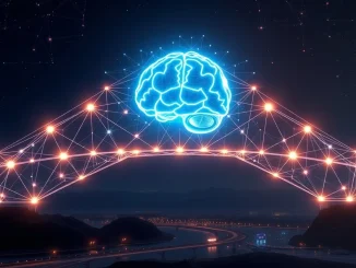 Owlto Finance's vision for seamless Web3 interoperability, powered by AI, connecting various blockchain networks.