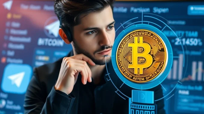 Pavel Durov reflecting on his crucial early Bitcoin investment, which secured Telegram's future.