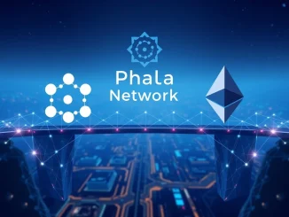 Visualizing Phala Network's strategic migration from Polkadot to Ethereum L2, symbolizing a significant blockchain evolution.