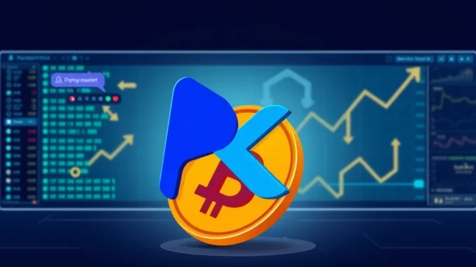 Polymarket platform integrating Bitcoin deposits, symbolizing expanded access for users in decentralized prediction markets.