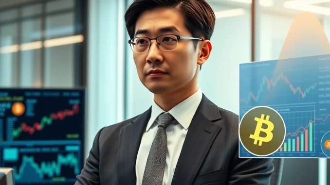 Remixpoint executive reviewing **Remixpoint Bitcoin** investment strategy, symbolizing the company's growing **BTC holdings** and institutional confidence.