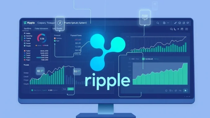Ripple's strategic acquisition of GTreasury for $1 billion, expanding its corporate treasury management and Ripple enterprise solutions.