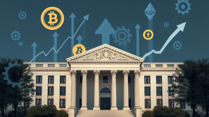 SEC Chairman Paul Atkins driving **crypto ETF approvals** through internal innovation and digital transformation.