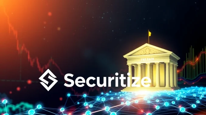 Securitize SPAC discussions for a public listing, symbolizing the company's move to public markets for digital asset tokenization.
