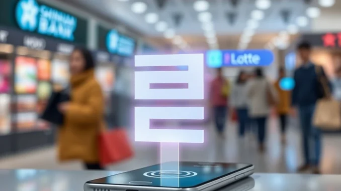 Shinhan Bank stablecoin initiative launching a won-pegged digital payment service with Lotte.