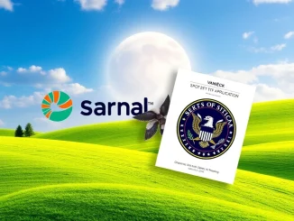 VanEck's latest Solana ETF amendment submission to the SEC, symbolizing regulatory progress for crypto investment products.