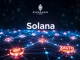 A visual representation of Everdawn Labs' cross-chain bridging of USDT0 and XAUT0 on the Solana blockchain, enabling seamless token transfers.