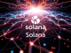 Visual representation of Solana network stability during a record liquidation event, showcasing high performance and resilience.