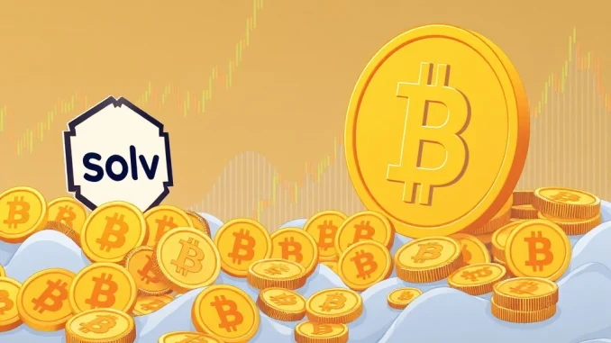 Illustrates Solv Protocol's substantial BTC deposit to Binance, signaling potential market shifts and its crypto market impact.