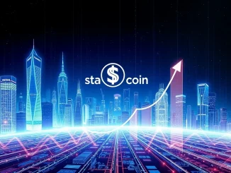 Visual representation of the expanding stablecoin market, illustrating Citigroup's $1.9 trillion forecast and its impact on the digital currency future.