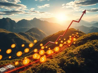 A visual representation of the 70% surge in US stablecoin payments volume following the GENIUS Act, illustrating rapid digital payment adoption.