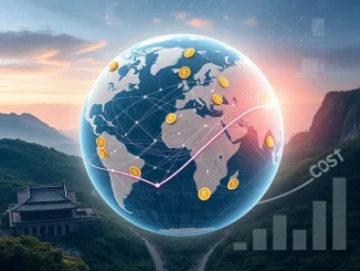 Digital stablecoins dramatically cutting cross-border payment costs as reported by KPMG, showing financial innovation.