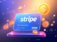 Stripe's new feature enabling Stripe stablecoin payments for subscription services, symbolizing a bridge between traditional finance and cryptocurrency.