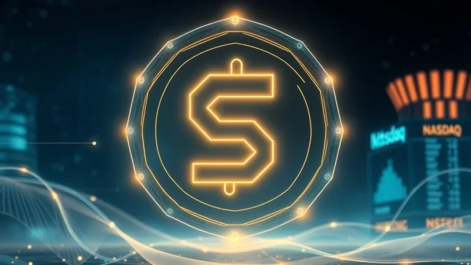 Sui stablecoin suiUSDe launch visual, symbolizing a new era of synthetic assets on the Sui network.